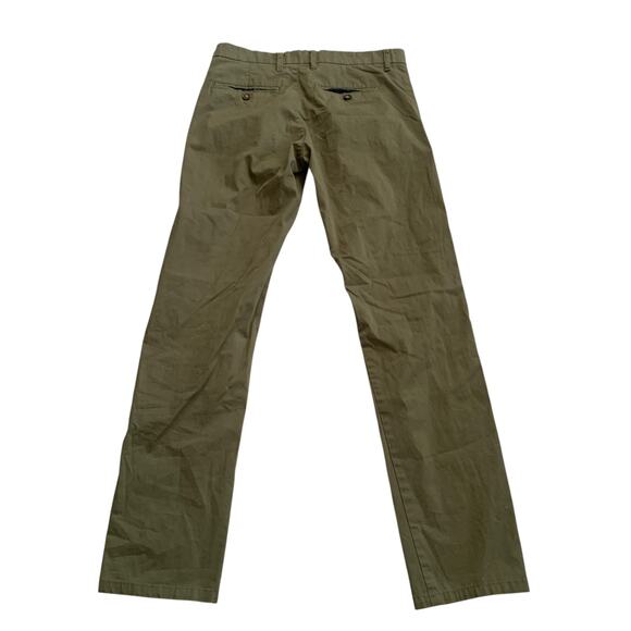 Across The Pond Men's Size 30x32 Slim Fit Stretch Craft & Tradition Chino Pants - Picture 16 of 16